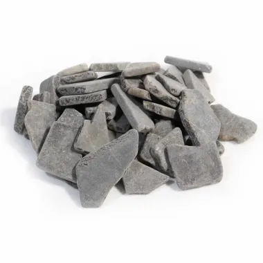 Galet en vrac 1m² pierre naturelle Marbre Grey