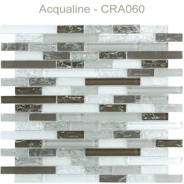 Mosaïque en verre craquelé 30 x 30 cm CRA060